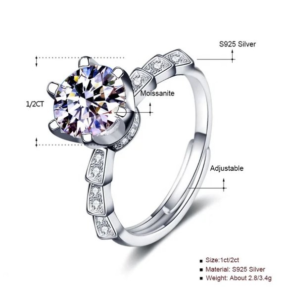 2ct. t.w. Diamond Engagement Ring - Picture 6 of 13